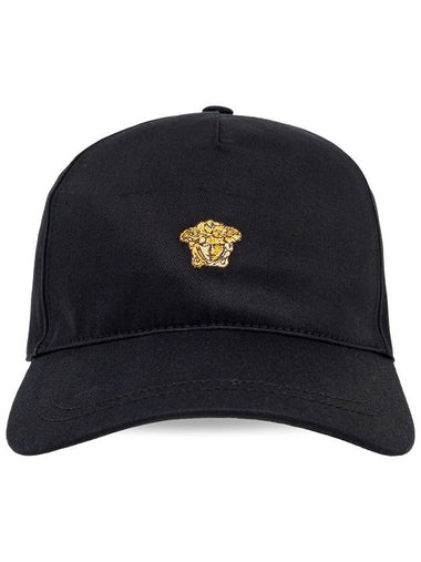 Logo Ball Cap Black - VERSACE - BALAAN 1