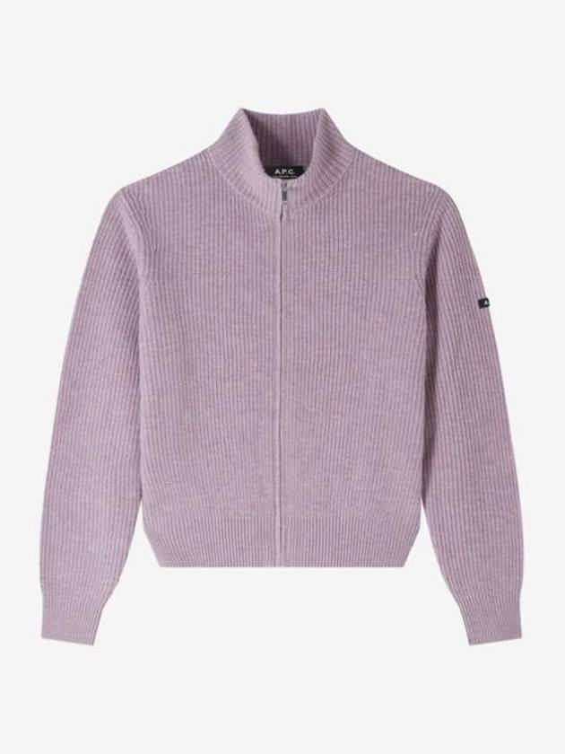 Jana Cardigan Heather Mauve - A.P.C. - BALAAN 2