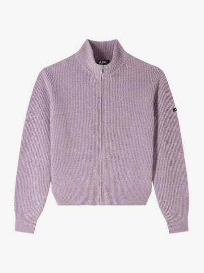 Jana Cardigan Heather Mauve - A.P.C. - BALAAN 2