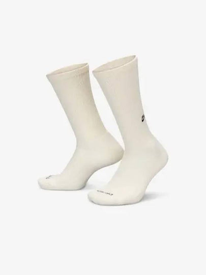 Everyday Crew Socks 2 Pairs Ivory - NIKE - BALAAN 2