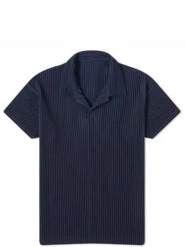 Men's PLEATED POLO Shirt HP46JM43075 - ISSEY MIYAKE - BALAAN 2