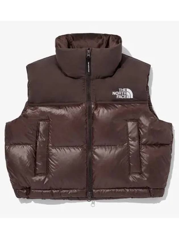 The North Face NV1DQ80K White Label Women s Novelty Nuptse RDS Down Vest - THE NORTH FACE - BALAAN 1