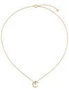 18K Coco Crush Diamond Necklace Yellow Gold - CHANEL - BALAAN.