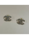 Metal Earrings Diamantes & Gold Crystal - CHANEL - BALAAN 3