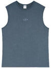 Unisex Cozy Pigment Sleeveless Dark Blue - MAVRK - BALAAN 2