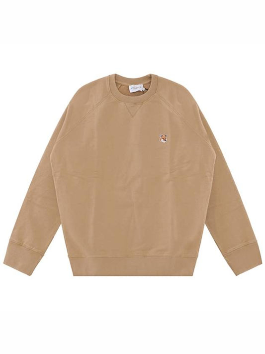 Fox Head Patch Classic Sweatshirt Beige - MAISON KITSUNE - BALAAN 2