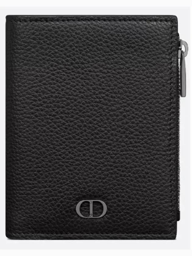 CD Icon Vertical Compact Card Wallet Black - DIOR - BALAAN 2