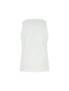 Men's Stretch Cotton Sleeveless Chalk - BOTTEGA VENETA - BALAAN 3