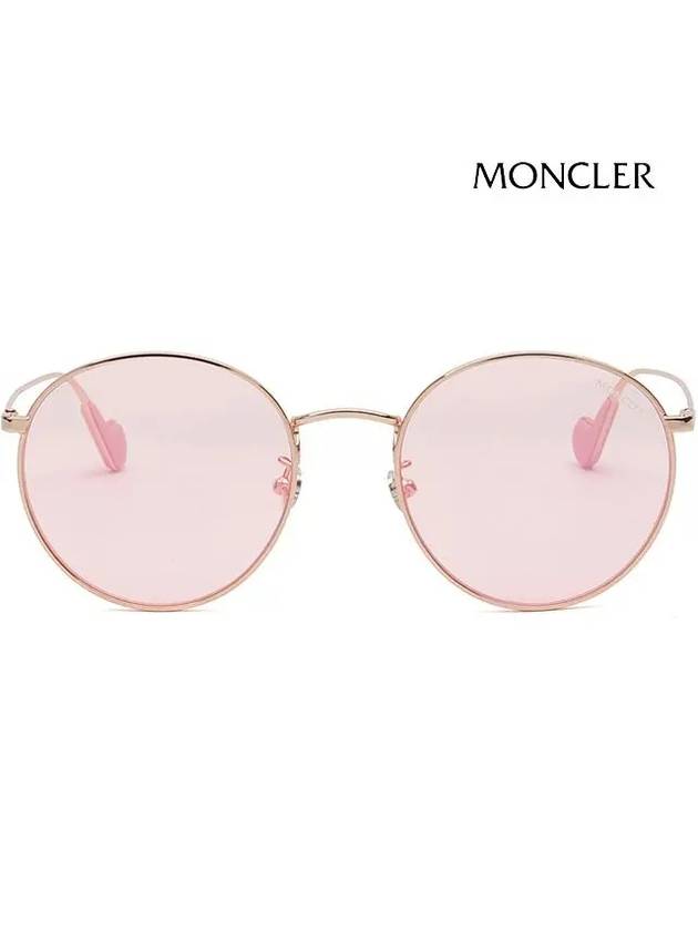 Eyewear Metal Sunglasses Pink - MONCLER - BALAAN 4