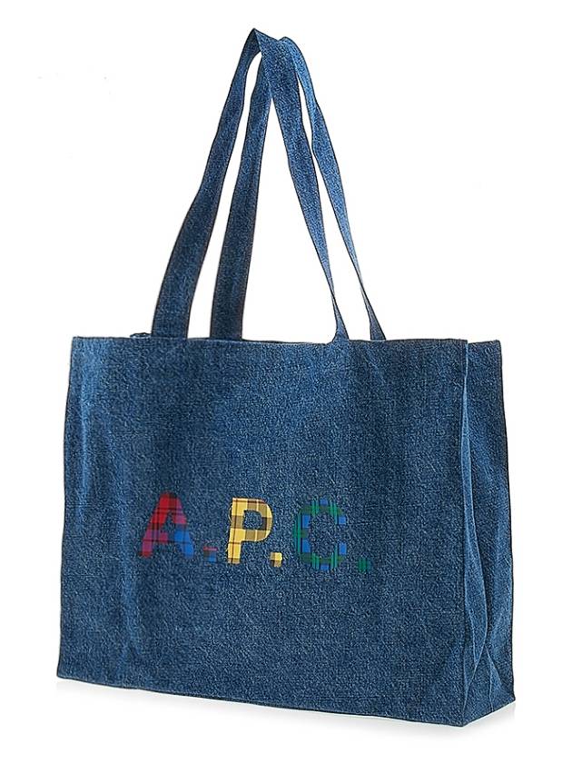 Diane Shopper Tote Bag Blue - A.P.C. - BALAAN 3