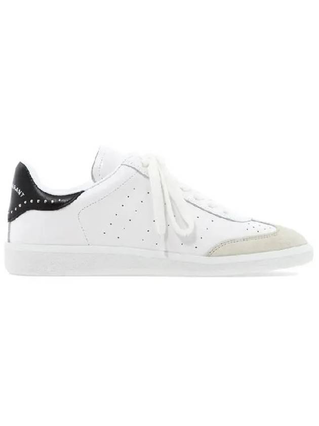 Bryce Low Top Sneakers White Black - ISABEL MARANT - BALAAN 5