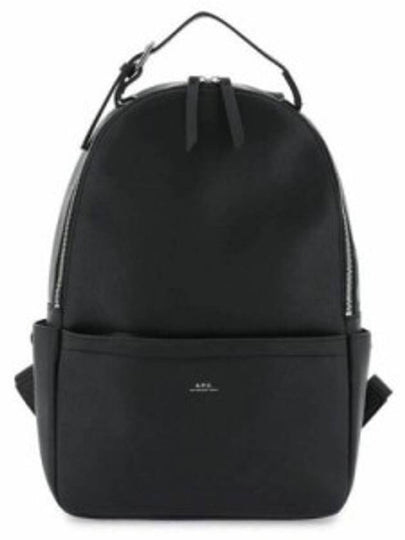 Nino Recycled Leather Backpack Black - A.P.C. - BALAAN 2