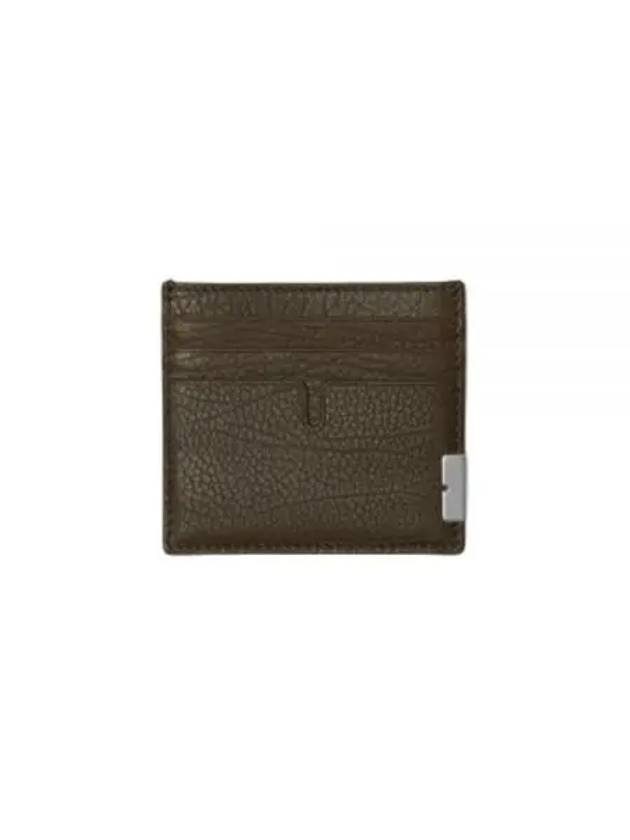 Tall B Leather Card Wallet Brown - BURBERRY - BALAAN 2