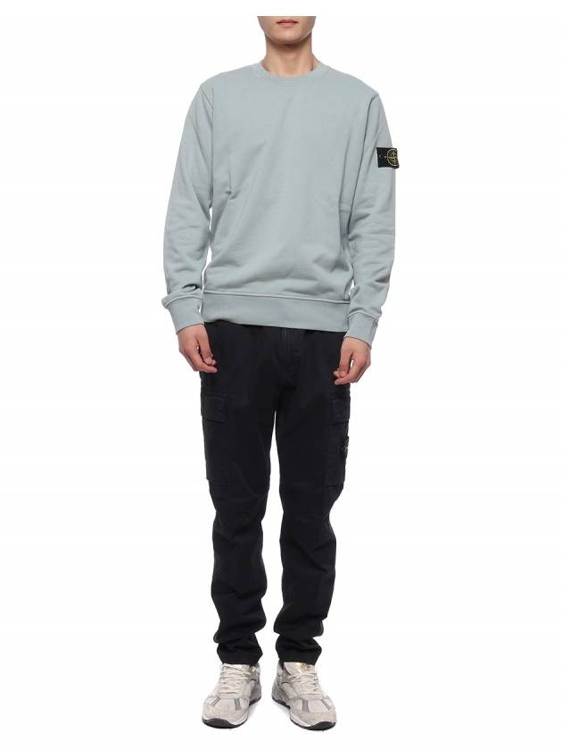 Wappen Patch Cargo Straight Pants Black - STONE ISLAND - BALAAN 4