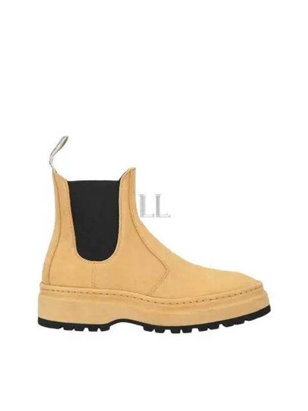 Les Pavane Ankle Leather Chelsea Boots Light Beige - JACQUEMUS - BALAAN 2