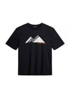 Andreas T shirt AMJT09809 9999 Men's Andres T-shirt - J.LINDEBERG - BALAAN 2