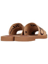 Sandals CHC23U188EF2Y4 AI24 DARK TAN - CHLOE - BALAAN 6