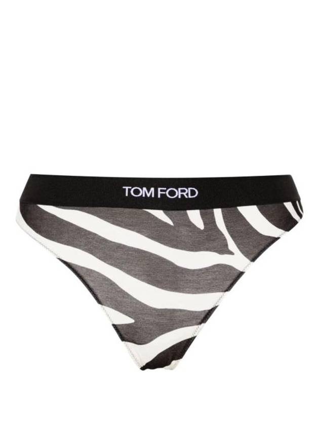 Underwear KNJ009 JEP032 XECBL ECRU BLACK - TOM FORD - BALAAN 1