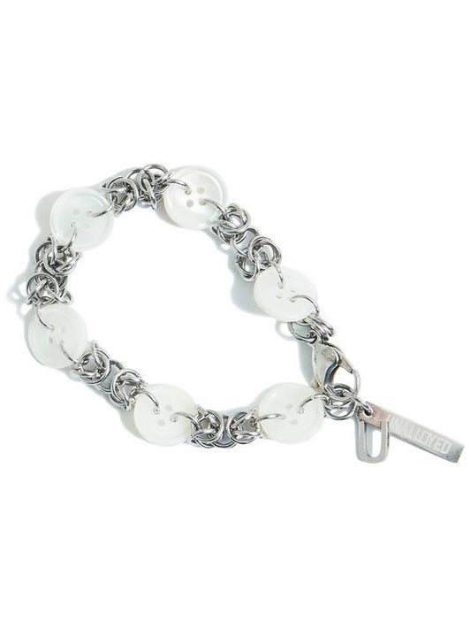 button chain bracelet silver - UNALLOYED - BALAAN 1