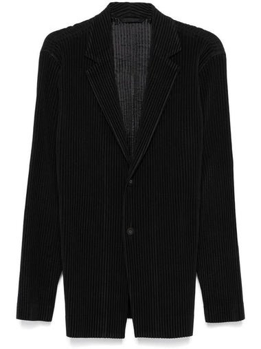 HOMME PLISSE' ISSEY MIYAKE Jackets Black - ISSEY MIYAKE - BALAAN 1