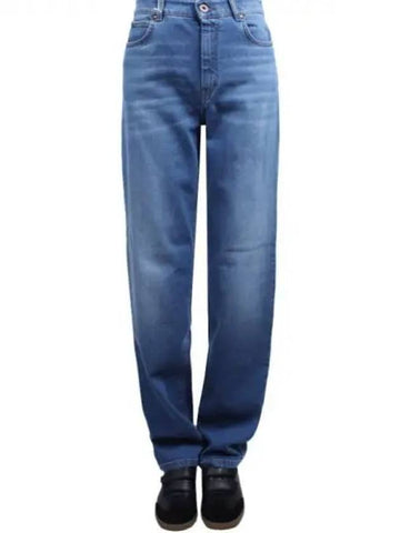 Weekend Women s Ortisei Denim Pants Blue 008 1120346 - MAX MARA - BALAAN 1