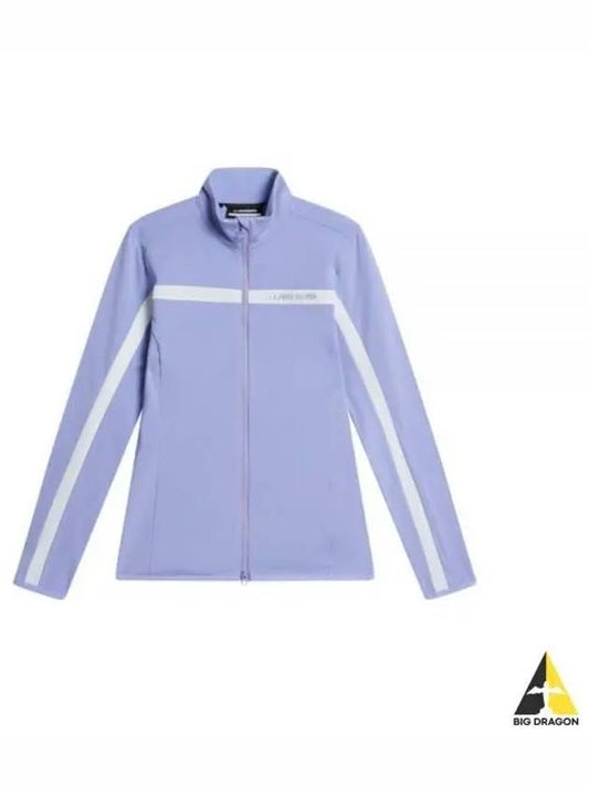 Seasonal Janice Mid Layer Zip-Up Jacket Sweet Lavender - J.LINDEBERG - BALAAN 2