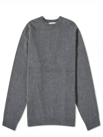 HEMYL SNM ENGLISH LAMBSWOOL GRANITE 377 Hemil English lambswool knit - STUDIO NICHOLSON - BALAAN 1