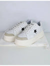 Star Leather Low Top Sneakers White - DIOR - BALAAN 8