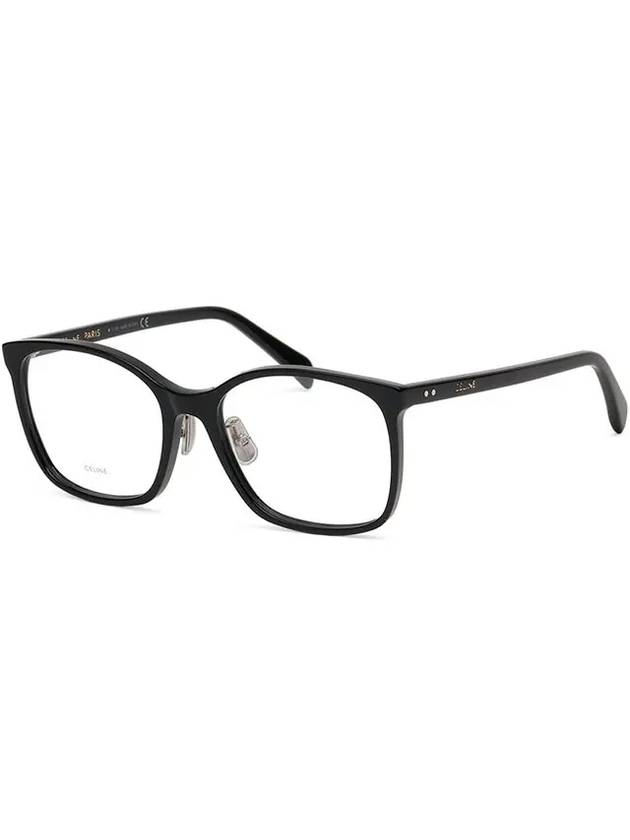 Eyewear Logo Square Eyeglasses Black - CELINE - BALAAN 8