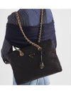 Re-Edition 1995 Chaine Large Re-Nylon Shoulder Bag Black - PRADA - BALAAN 3