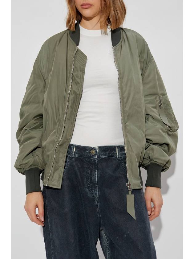 The Attico Bomber Type Jacket, Women's, Green - THE ATTICO - BALAAN 3