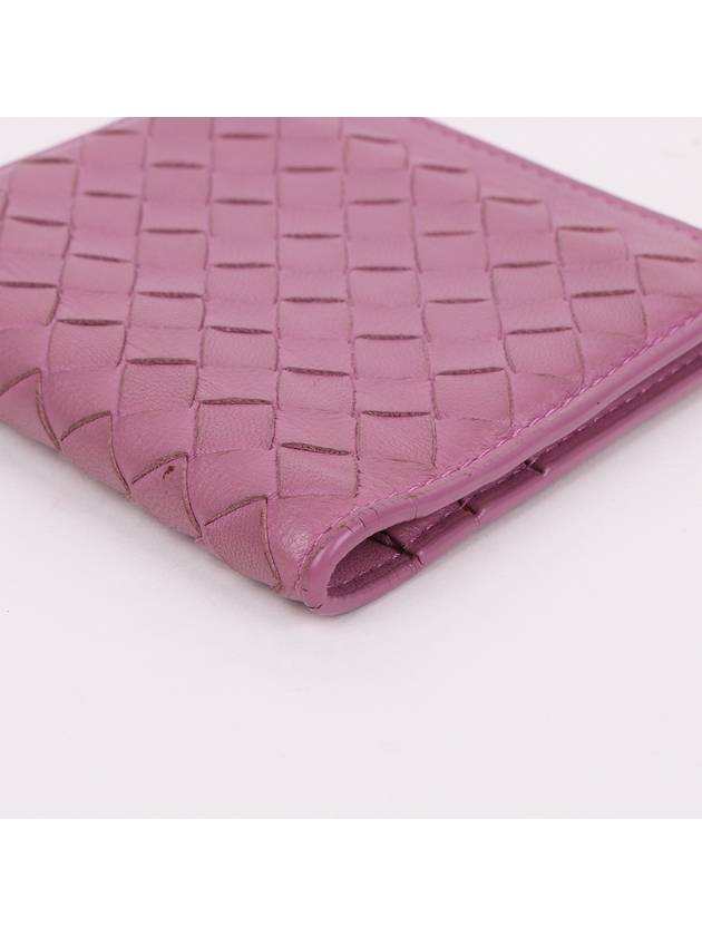 Light pink leather women s card wallet - BOTTEGA VENETA - BALAAN 8