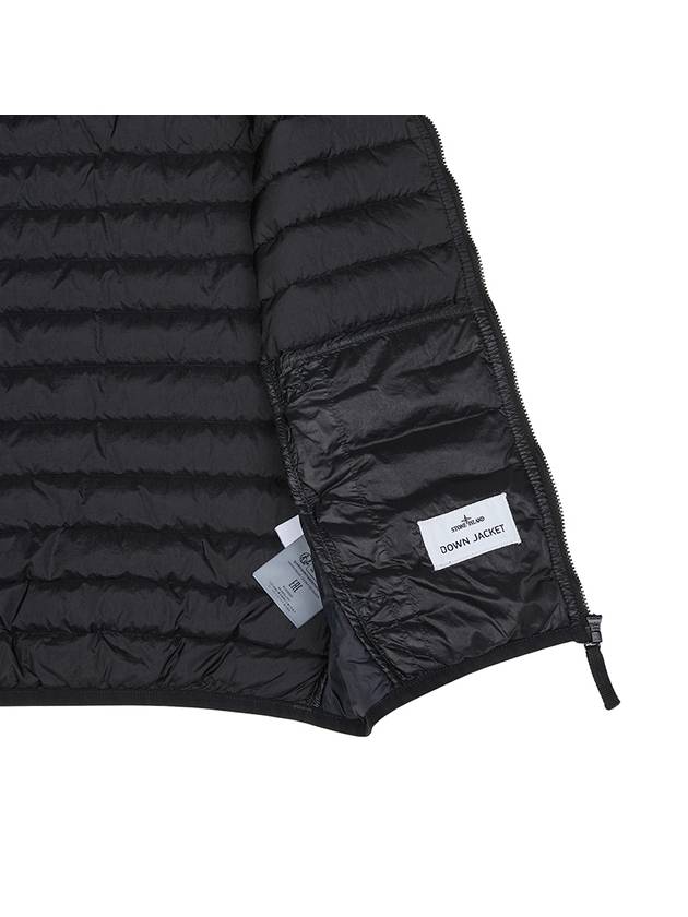 Kids Wappen Logo Padding Vest Black - STONE ISLAND - BALAAN 8