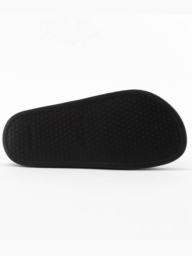 Women Slides Flat Sandals Slippers Black BE3004E125 - GIVENCHY - BALAAN 5