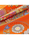 Planifleurs 90 Scarf Orange - HERMES - BALAAN 3