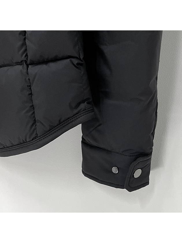 Men s Logo Patch BARBUSTEL Down Padded Jacket Black 1A00103 596K7 999 - MONCLER - BALAAN 8