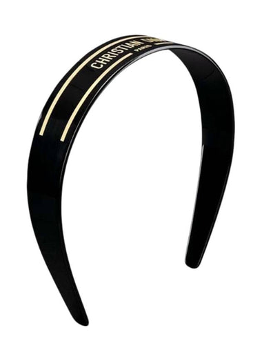 Signature Hairband Black - DIOR - BALAAN 1