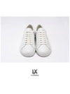 Men's Andy Leather Low Top Sneakers White - SAINT LAURENT - BALAAN 6