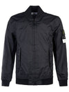 Membrana 3L TC Bomber Jacket Black - STONE ISLAND - BALAAN 2