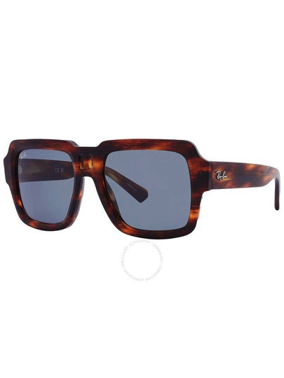 Ray Ban Magellan Bio Based Dark Blue Square Unisex Sunglasses RB4408 139880 54 - RAY-BAN - BALAAN 2