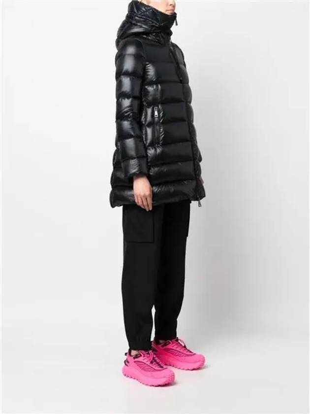 Women's Suyen Long Padding Black - MONCLER - BALAAN 6