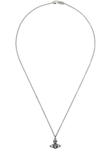 Gunmetal Tillya Pendant Necklace Black - VIVIENNE WESTWOOD - BALAAN 1