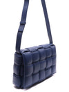 Gold Padded Cassette Cross Bag Navy - BOTTEGA VENETA - BALAAN 4