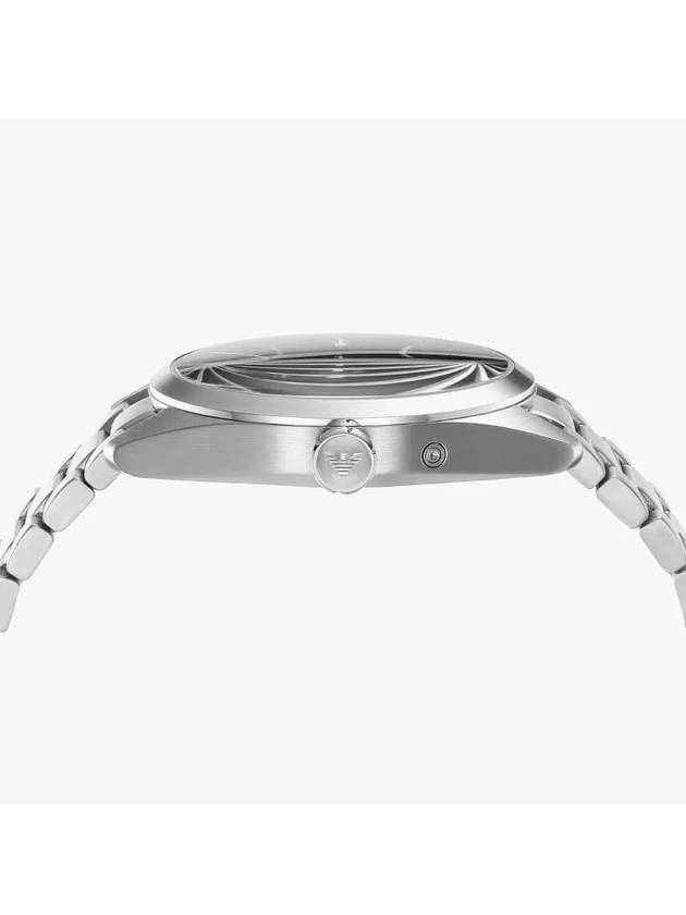 Claudio Moon Phase Metal Watch Silver - EMPORIO ARMANI - BALAAN 4