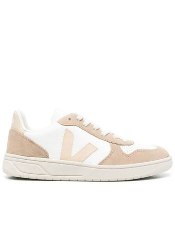 Veja V10 Chromefree Leather Sneakers Shoes - VEJA - BALAAN 1