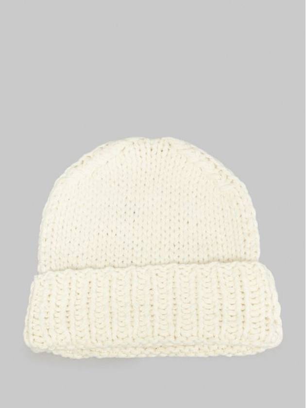 MM6 Wool blend knit beanie - MAISON MARGIELA - BALAAN 2