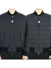 Diounes Reversible Bomber Jacket Black - MONCLER - BALAAN 3