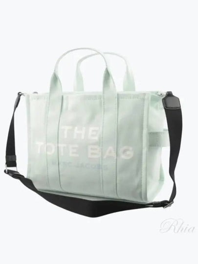 Logo Medium Canvas Tote Bag Mint - MARC JACOBS - BALAAN 2