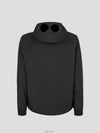 Shell R Goggle Hooded Jacket Black - CP COMPANY - BALAAN 3