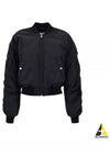 Bessime Embroidered Logo Bomber Jacket Faded Black - ISABEL MARANT - BALAAN 2